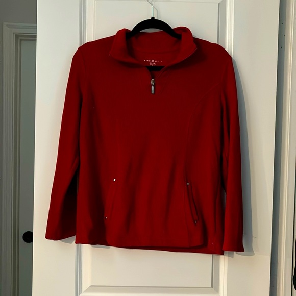 Karen Scott Jackets & Blazers - Karen Scott pullover